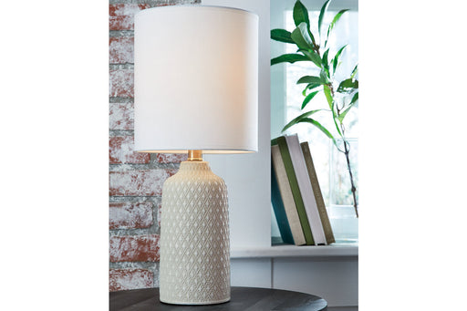 Donnford Gray Table Lamp - L180114 - Vega Furniture
