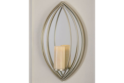 Donnica Silver Finish Wall Sconce - A8010154 - Vega Furniture