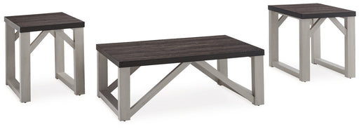 Dorrinson Antique White Table (Set of 3) - T236-13 - Vega Furniture