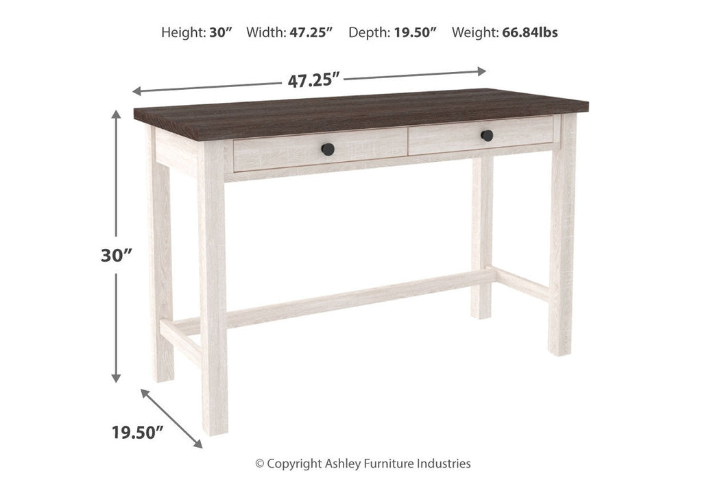 Dorrinson Two-tone 47" Home Office Desk - H287-14 - Vega Furniture