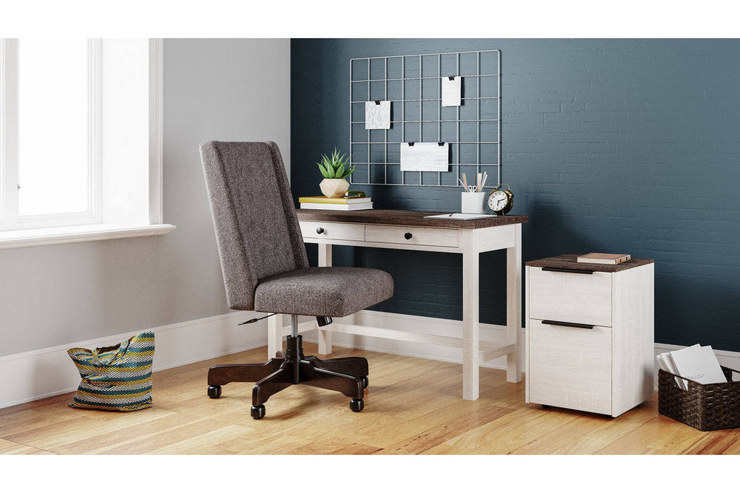Dorrinson Two-tone 47" Home Office Desk - H287-14 - Vega Furniture