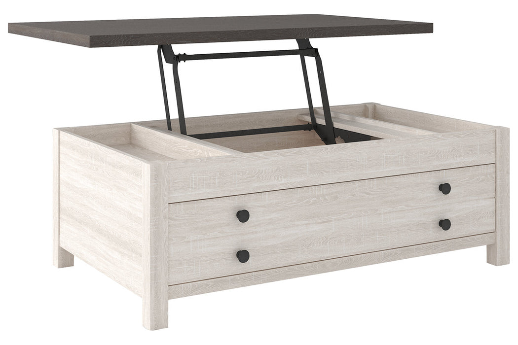 Dorrinson Two-tone Coffee Table with Lift Top - T287-9 - Vega Furniture