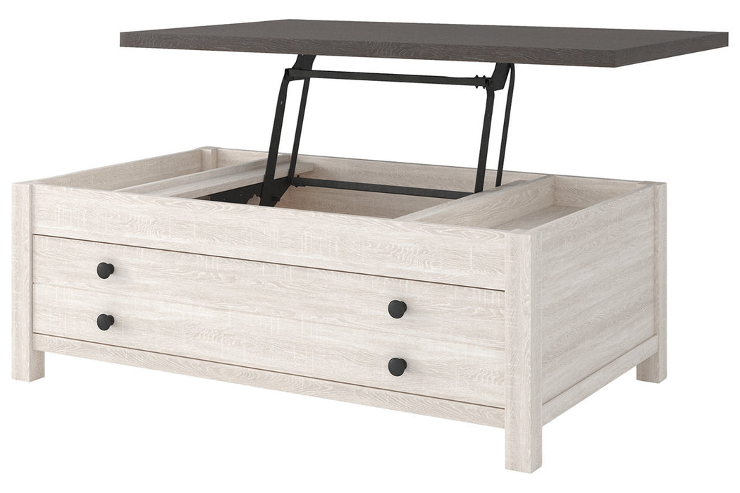Dorrinson Two-tone Coffee Table with Lift Top - T287-9 - Vega Furniture