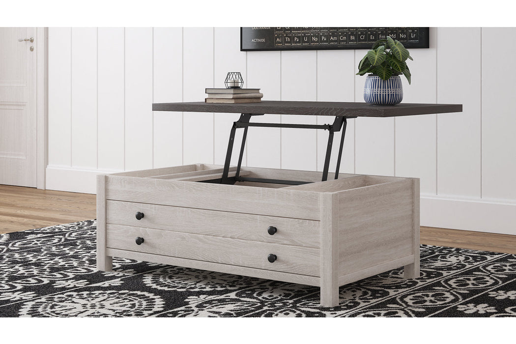 Dorrinson Two-tone Coffee Table with Lift Top - T287-9 - Vega Furniture