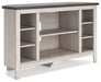 Dorrinson Two-tone Corner TV Stand - W287-67 - Vega Furniture