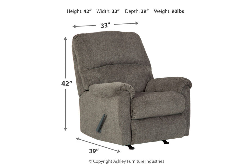 Dorsten Slate Recliner - 7720425 - Vega Furniture