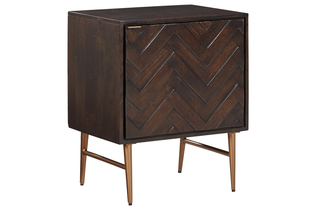 Dorvale Brown Accent Cabinet - A4000265 - Vega Furniture