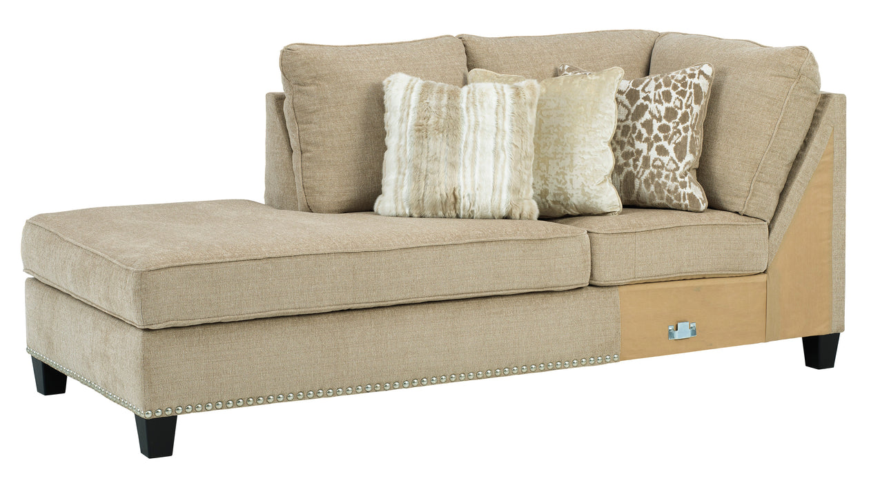 Dovemont Putty LAF Sectional - SET | 4040116 | 4040167 | 4040108 | 4040121 - Vega Furniture