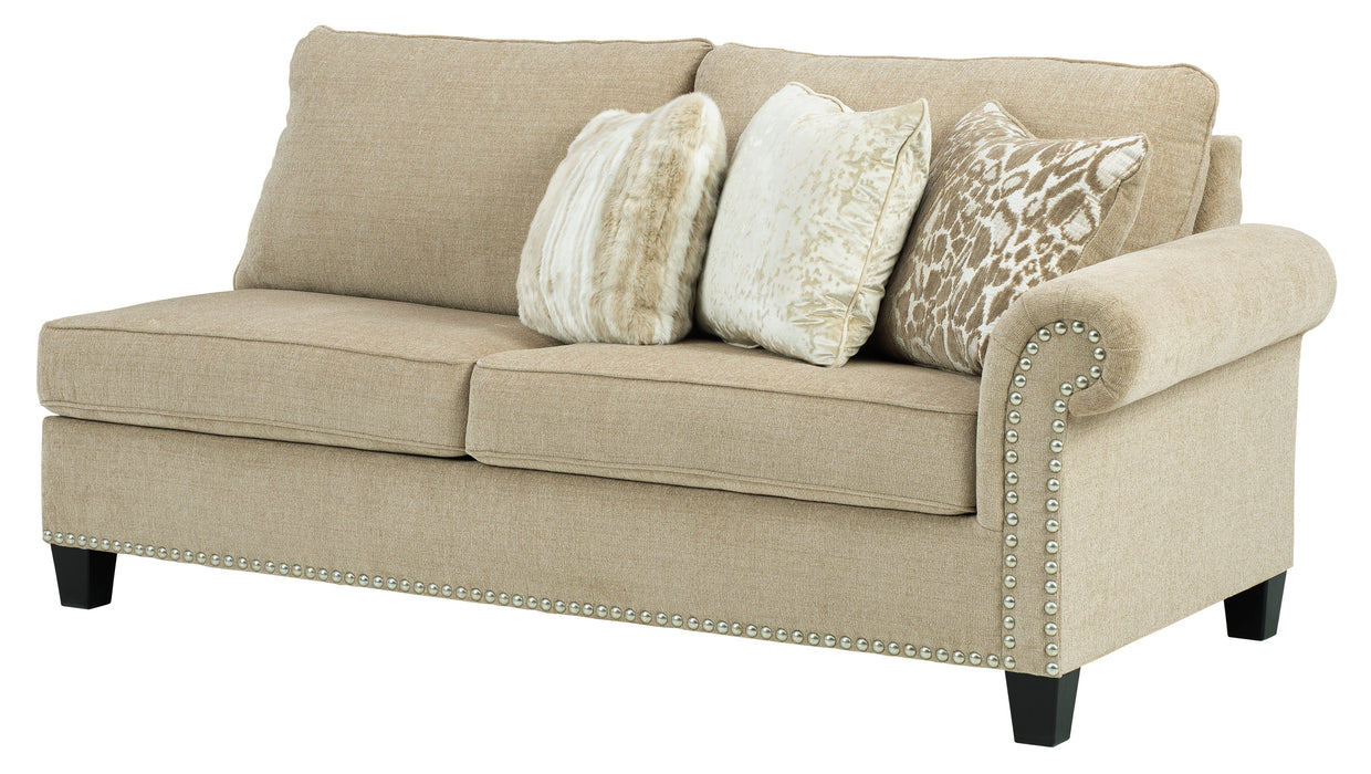 Dovemont Putty LAF Sectional - SET | 4040116 | 4040167 | 4040108 | 4040121 - Vega Furniture