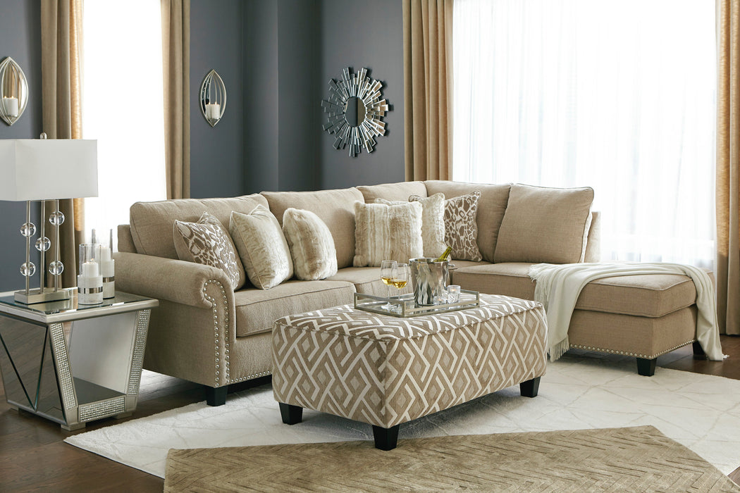 Dovemont Putty RAF Sectional - SET | 4040117 | 4040166 | 4040108 - Vega Furniture