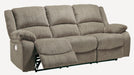 Draycoll Pewter Power Reclining Living Room Set - SET | 7650587 | 7650596 - Vega Furniture