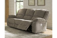 Draycoll Pewter Power Reclining Sofa - 7650587 - Vega Furniture