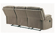 Draycoll Pewter Reclining Sofa - 7650588 - Vega Furniture