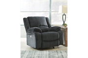 Draycoll Slate Power Recliner - 7650498 - Vega Furniture