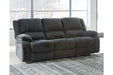 Draycoll Slate Power Reclining Sofa - 7650487 - Vega Furniture