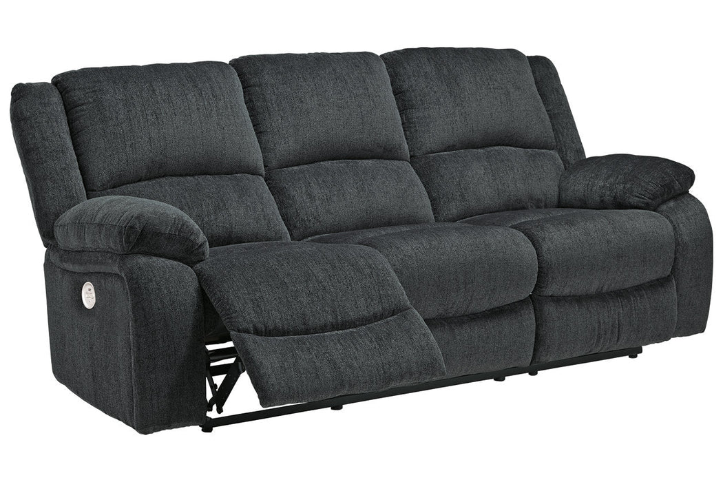 Draycoll Slate Power Reclining Sofa - 7650487 - Vega Furniture