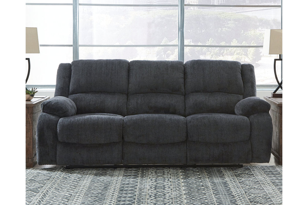 Draycoll Slate Reclining Sofa - 7650488 - Vega Furniture