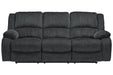 Draycoll Slate Reclining Sofa - 7650488 - Vega Furniture