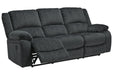 Draycoll Slate Reclining Sofa - 7650488 - Vega Furniture