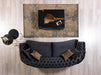 Dream Wood Black/Gold 3-Piece Coffee Table - DREAMBG-WOOD - Vega Furniture