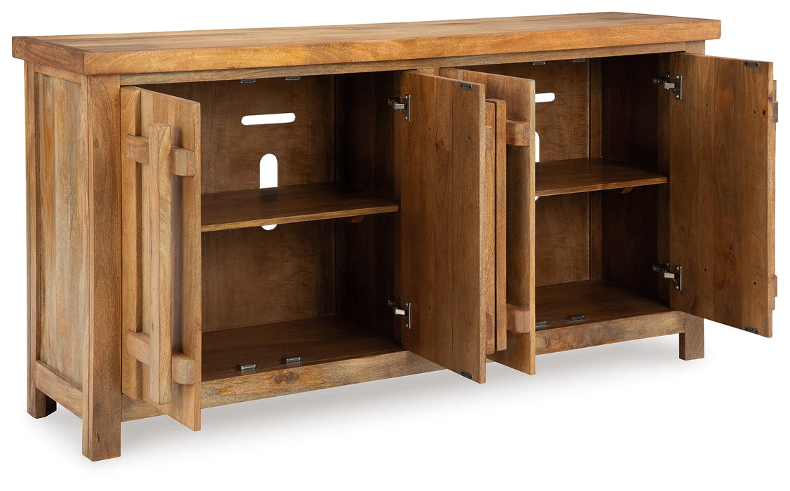 Dresor Natural Accent Cabinet - A4000578 - Vega Furniture
