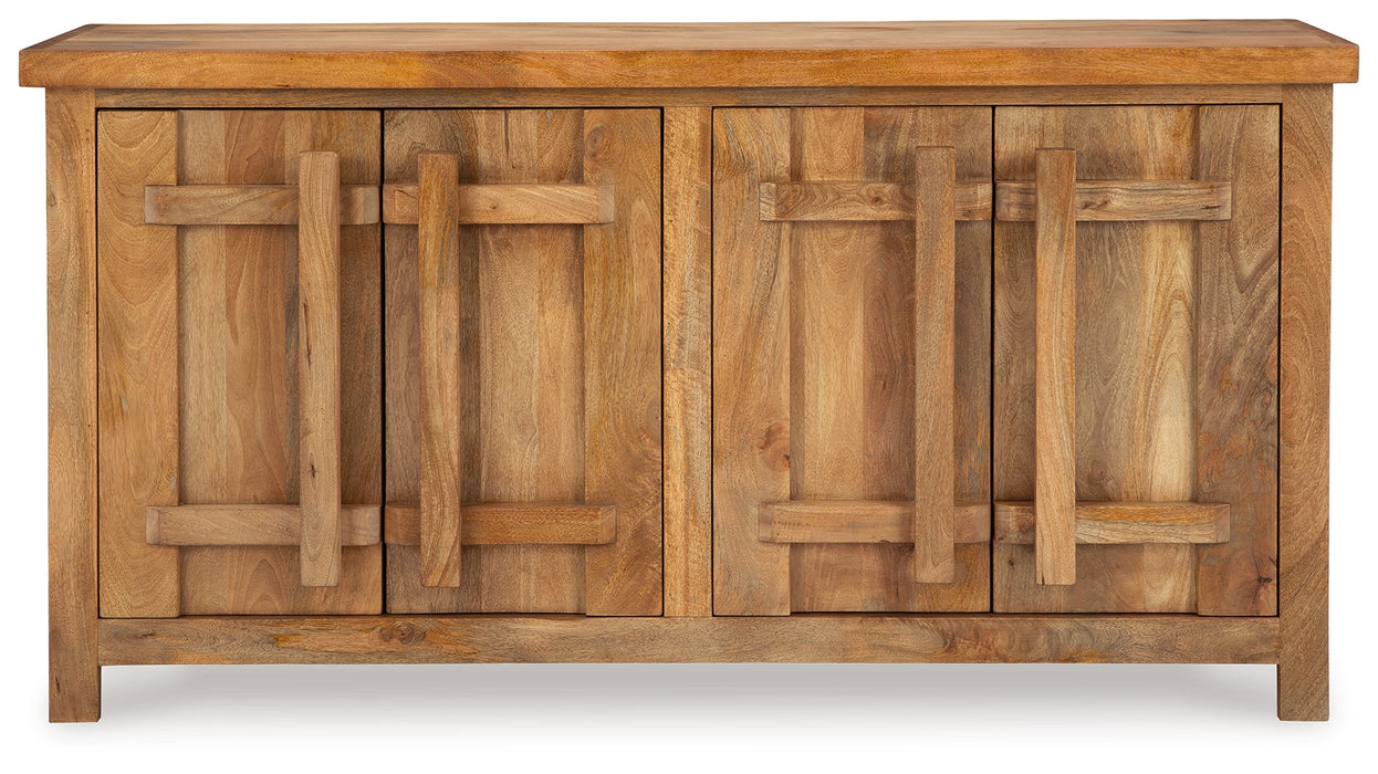 Dresor Natural Accent Cabinet - A4000578 - Vega Furniture