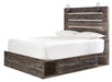 Drystan Multi Double Side Storage Platform Bedroom Set - SET | B211-54 | B211-57 | B211-60(2) | B211-31 | B211-36 | B100-13 - Vega Furniture