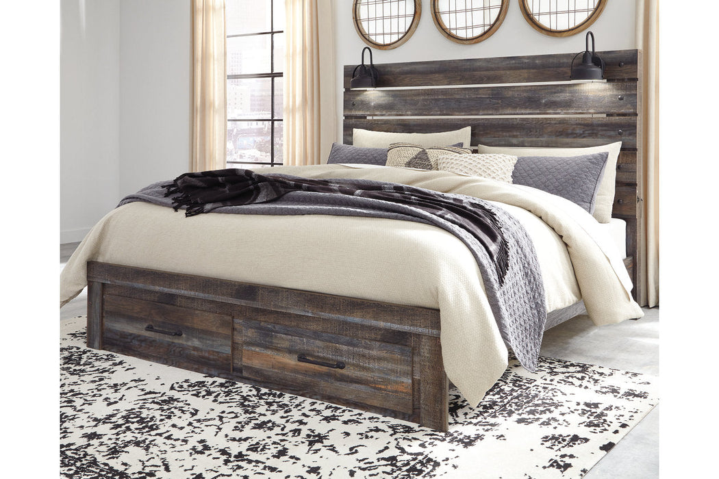 Drystan Multi King Panel Bed with Storage - SET | B211-58 | B211-97 | B211-56S - Vega Furniture
