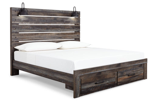 Drystan Multi King Panel Bed with Storage - SET | B211-58 | B211-97 | B211-56S - Vega Furniture