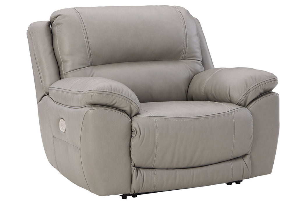 Dunleith Gray Power Recliner - U7160582 - Vega Furniture