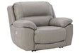 Dunleith Gray Power Recliner - U7160582 - Vega Furniture