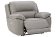 Dunleith Gray Power Recliner - U7160582 - Vega Furniture