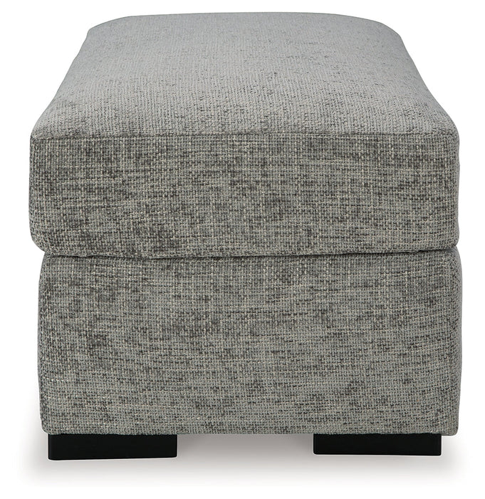 Dunmor Graphite Ottoman - 2490414 - Vega Furniture