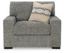 Dunmor Graphite Oversized Chair - 2490423 - Vega Furniture