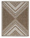 Dunsler Brown/Cream 8' x 10' Rug - R900011 - Vega Furniture