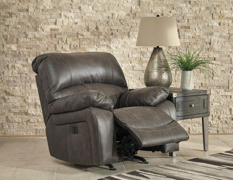 Dunwell Steel Power Reclining Living Room Set - SET | 5160115 | 5160118 - Vega Furniture