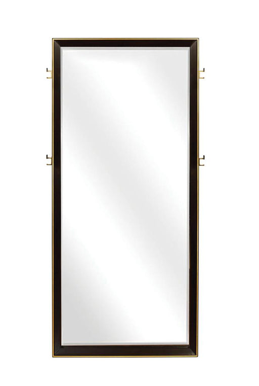 Durango Smoked Peppercorn Floor Mirror - 223270 - Vega Furniture