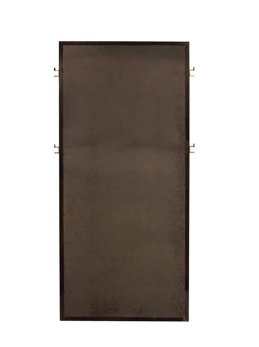 Durango Smoked Peppercorn Floor Mirror - 223270 - Vega Furniture