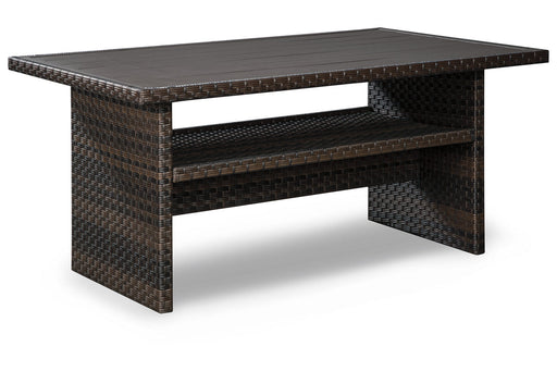 Easy Isle Dark Brown/Beige Multi-Use Table - P455-625 - Vega Furniture
