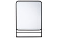 Ebba Black Accent Mirror - A8010232 - Vega Furniture