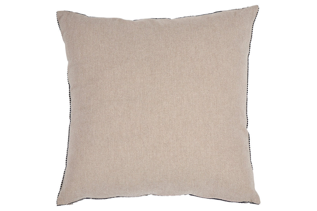 Edelmont Black/Linen Pillow - A1000962P - Vega Furniture