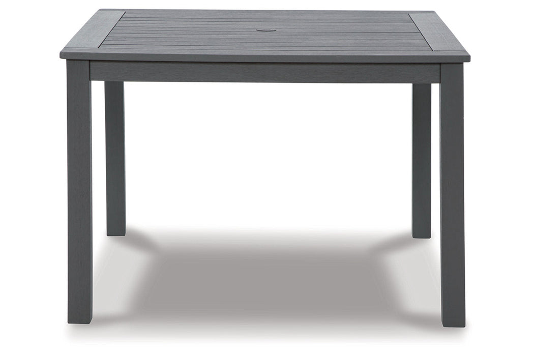 Eden Town Gray Outdoor Dining Table - P358-615 - Vega Furniture