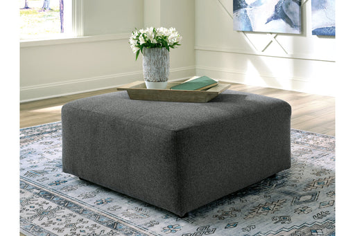 Edenfield Charcoal Oversized Accent Ottoman - 2900308 - Vega Furniture