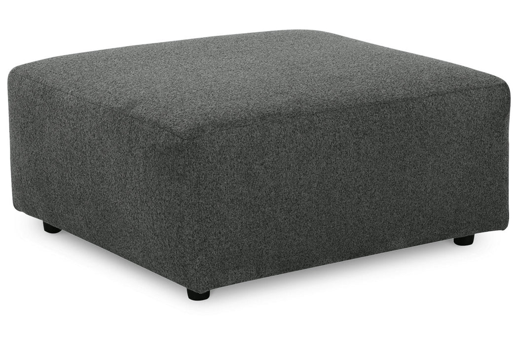 Edenfield Charcoal Oversized Accent Ottoman - 2900308 - Vega Furniture