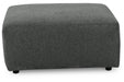 Edenfield Charcoal Oversized Accent Ottoman - 2900308 - Vega Furniture