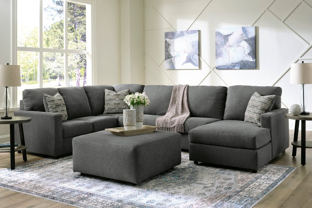 Edenfield Charcoal RAF Sectional - SET | 2900317 | 2900334 | 2900348 | 2900308 - Vega Furniture