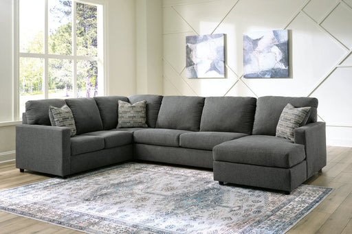 Edenfield Charcoal RAF Sectional - SET | 2900317 | 2900334 | 2900348 | 2900308 - Vega Furniture