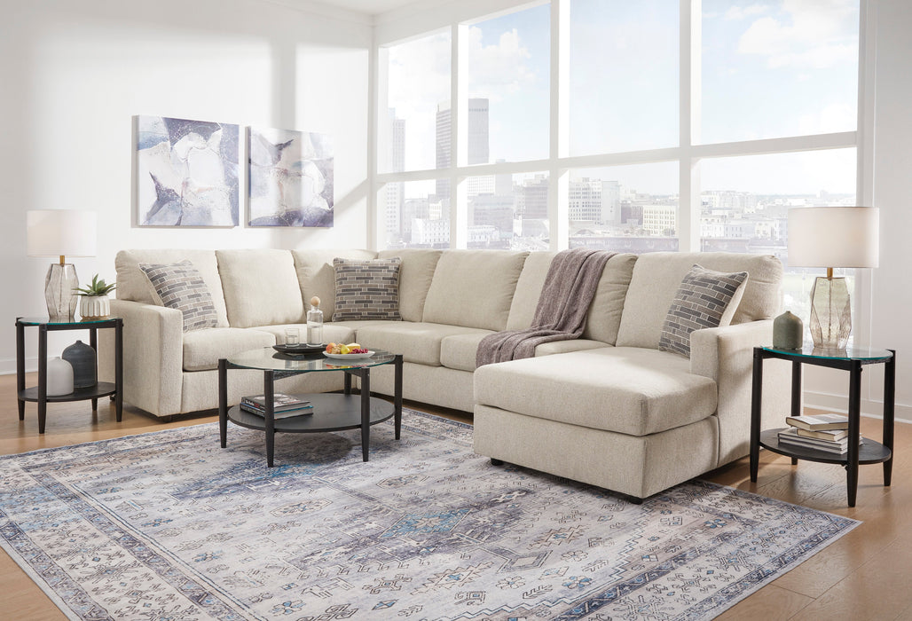 Edenfield Linen RAF Sectional - SET | 2900417 | 2900434 | 2900448 | 2900408 - Vega Furniture