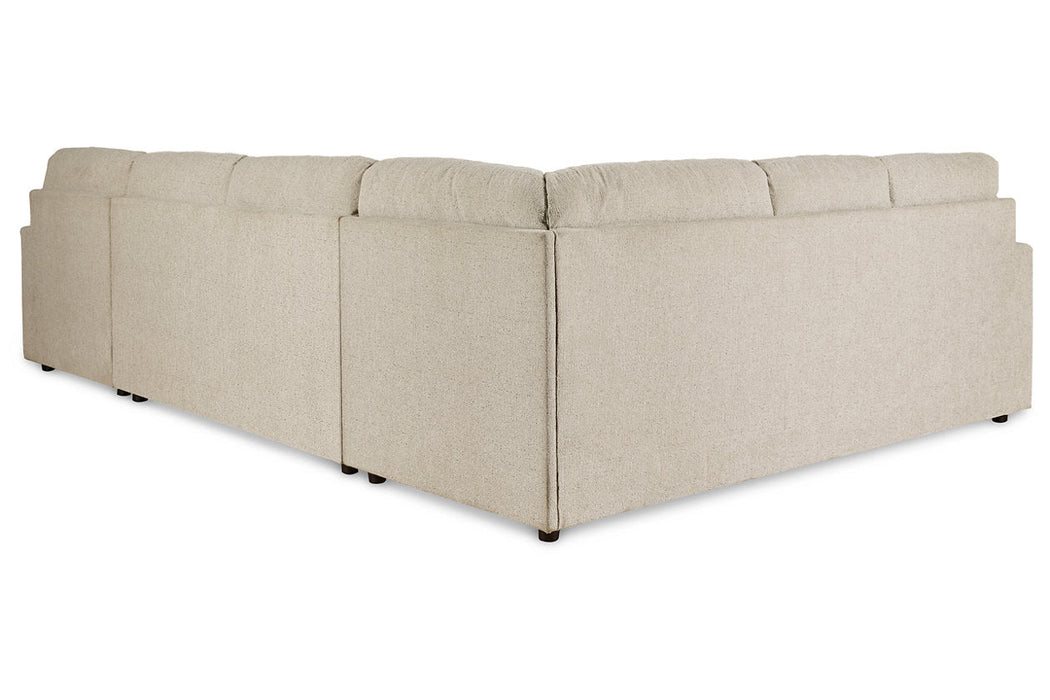 Edenfield Linen RAF Sectional - SET | 2900417 | 2900434 | 2900448 | 2900408 - Vega Furniture