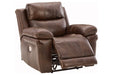 Edmar Chocolate Power Recliner - U6480513 - Vega Furniture